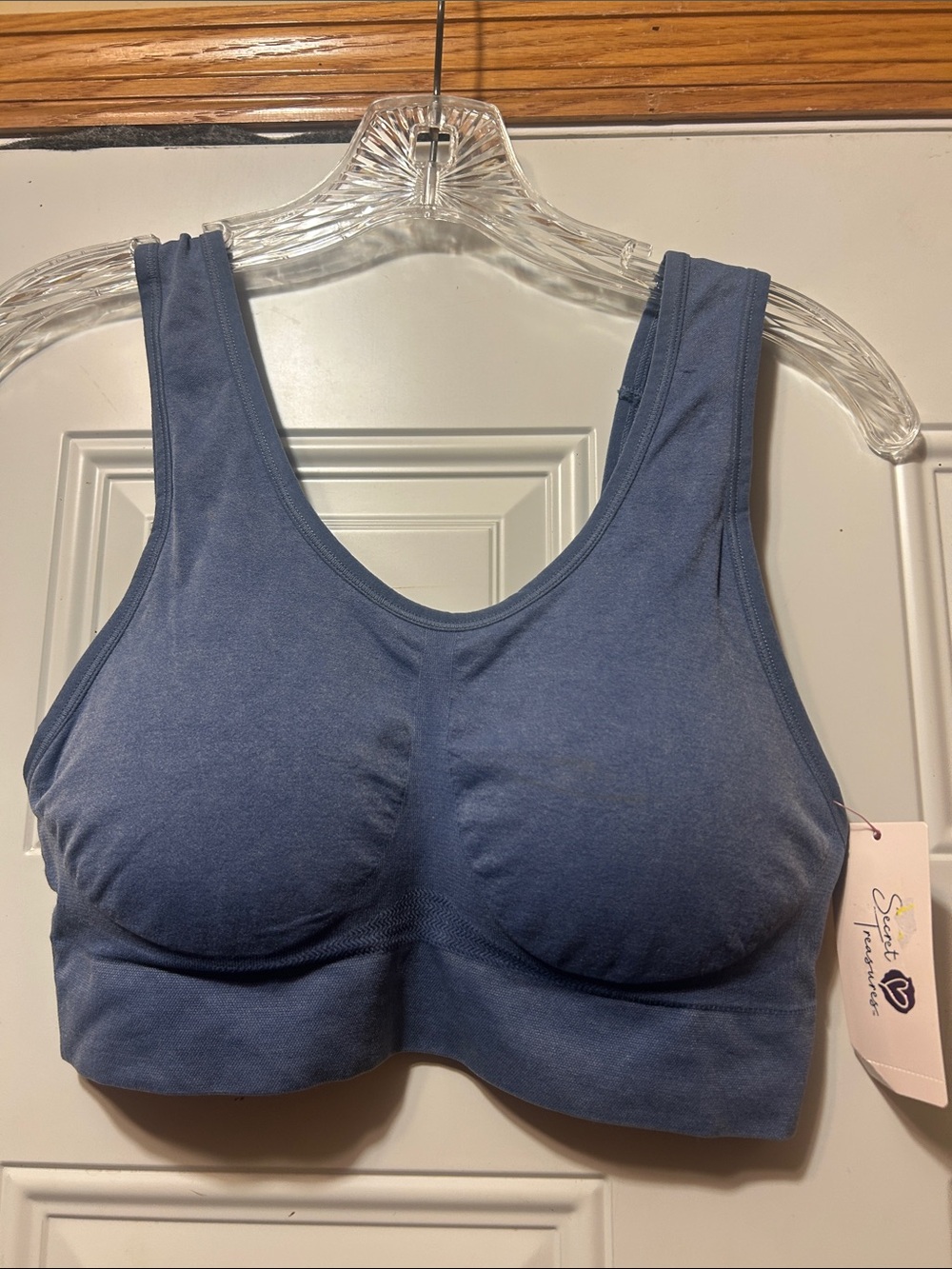 Secret Treasures Scoop Neck Bra - Dusty‎ Blue XXL NWT